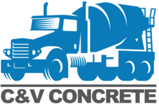 Logo for C and V Concrete Work, Inc