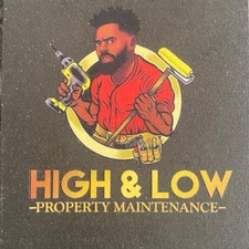Logo for High and Low Property Maintenance - Unlicensed Contractor