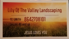Logo for Lily of the Valley Landscaping