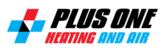 Plus One Heating and Air logo