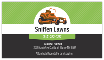 Sniffen Lawns logo
