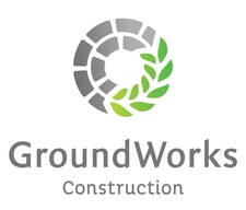 GroundWorks Landscape Construction logo