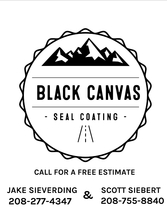 Black Canvas Sealcoat LLC logo