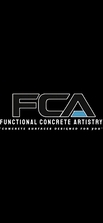 Logo for Functional Concrete Artistry