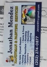 Jonathan Mendez Handyman and Painting Services logo