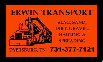 Erwin Transport and Excavation logo