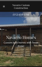 Logo for Navarro Custom Construction