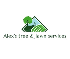 Alex's Landscaping logo
