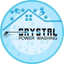 Crystal Power Washing logo