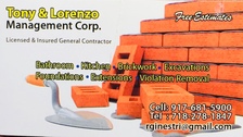 Tony & Lorenzo Management Corp. logo