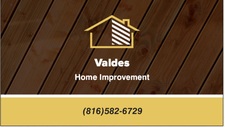 Logo for Valdes Home Improvement