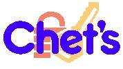 Chet's Lock & Key logo