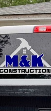 Logo for M & K Construction