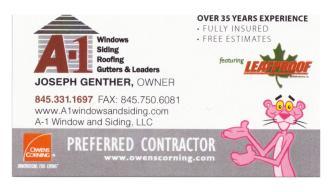 A-1 Window & Siding, LLC logo