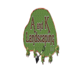 A and K Landscaping logo