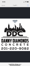 Danny Diamonds Concrete logo