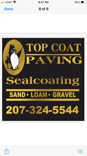 Logo for Top Coat Paving