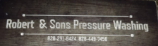 Logo for Robert & Sons Pressure Washing