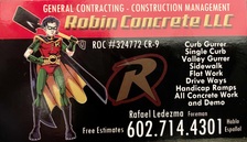 Logo for Robin Concrete, LLC