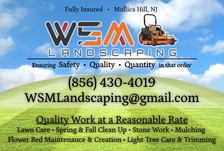 Logo for WSM Landscaping