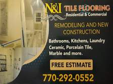 Logo for N&I Tile Flooring, LLC
