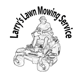 Larry's Lawn Mowing Service logo