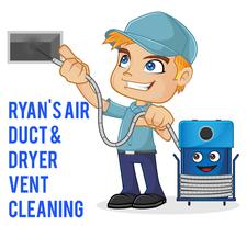 Logo for Ryan's Air Duct and Dryer Vent Cleaner
