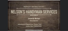 Logo for Nelsons Handyman Service - Facebook