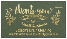 Logo for Joseph's Drain Cleaning