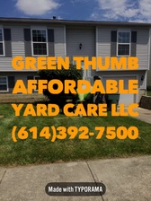 Green Thumb Affordable Yard Care logo