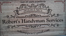 Avatar for Robert's Handyman Services - Unlicensed Contractor