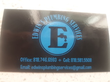 Logo for Edwin's Plumbing Services - Home Facebook