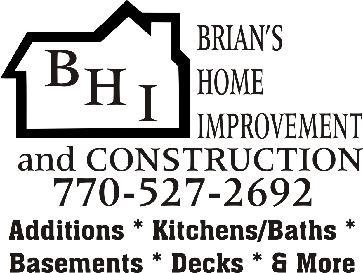 Brian's Home Improvement logo