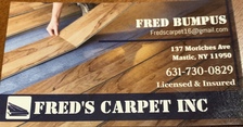 Fred's Carpet logo