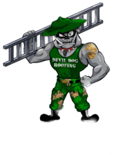 Logo for Devil Dog Roofing