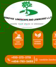 Logo for Vandyke Landscape and Lawn Care, LLC