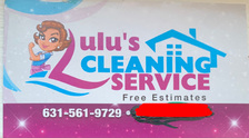 Lulu's Cleaning Service logo