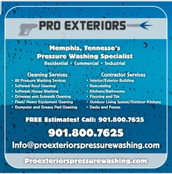 Pro Exteriors Pressure Washing & Services, LLC logo