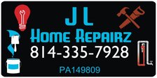 Logo for J L Home Repairz