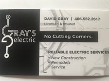 Logo for Gray's Electric