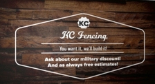 Logo for KC Fencing