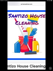 Santizo House Cleaning logo