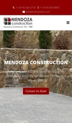 Mendoza Construction logo