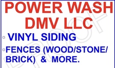 Logo for Power Wash DMV, LLC