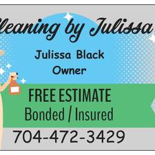 Logo for Cleaning by Julissa