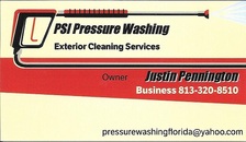 PSI Pressure Washing logo
