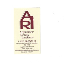 Avatar for Appraiser Realty Institute
