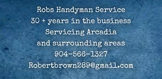 Robs Handyman Service logo