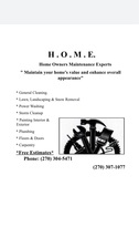 Logo for Home Owners Maintenance Experts