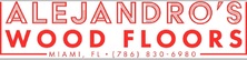 Logo for Alejandro's Wood Floors, LLC